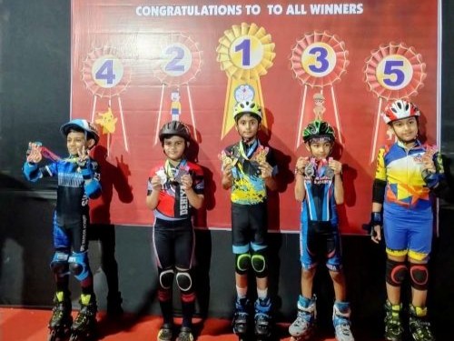 Double Gold Glory in Speed Skating