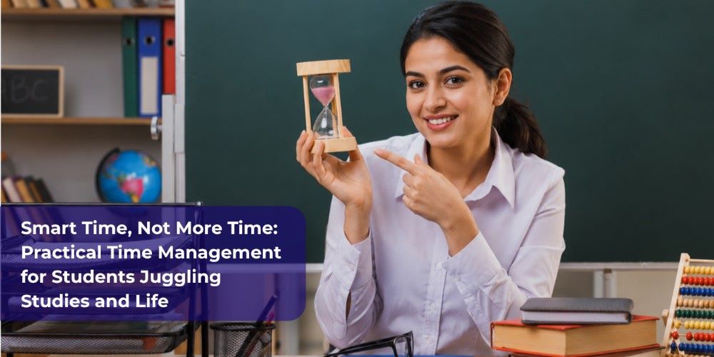 Smart Time, Not More Time: Practical Time Management for Students Juggling Studies and Life