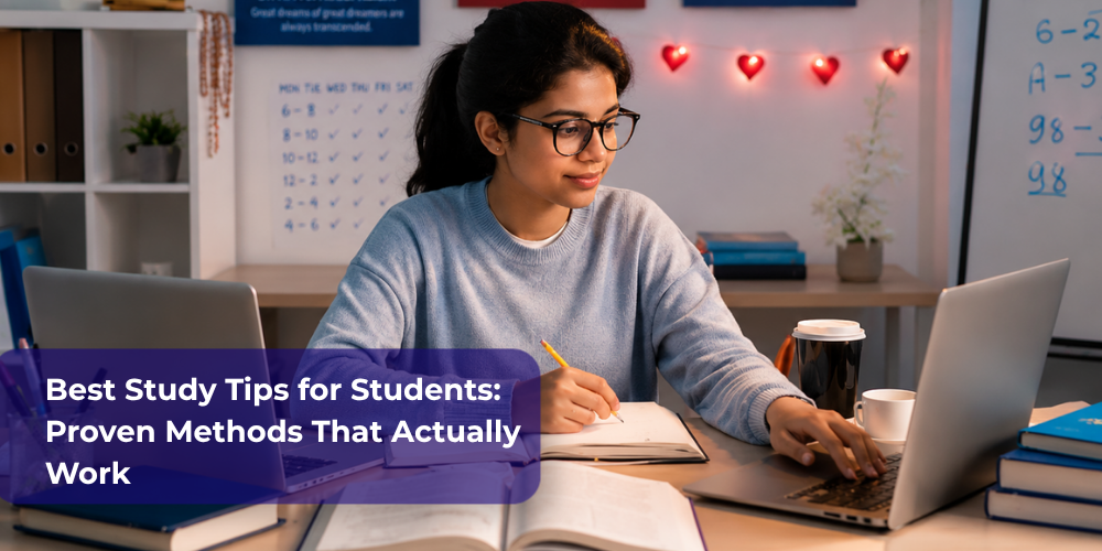 Best Study Tips for Students: Proven Methods That Actually Work